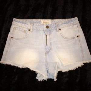 Forever 21 High Rise Denim Shorts